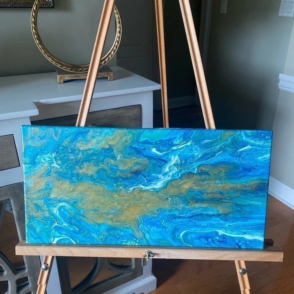 Original canvas artwork 10x20